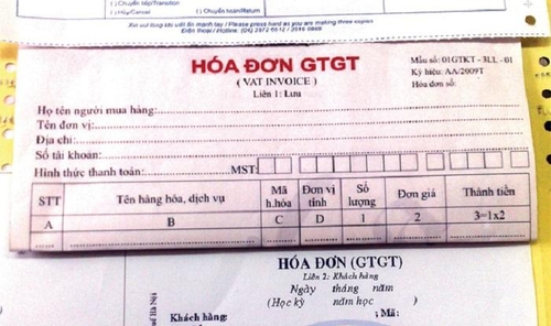 Cung cấp hóa đơn thuê xe uy tín, giá rẻ